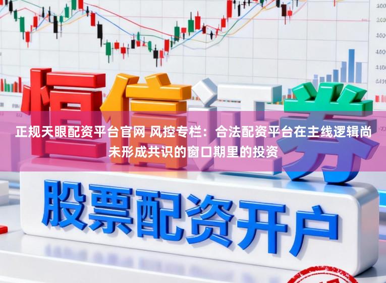 正规天眼配资平台官网 风控专栏：合法配资平台在主线逻辑尚未形成共识的窗口期里的投资