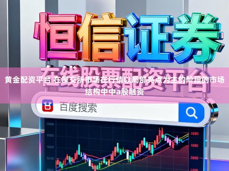 黄金配资平台 在深交所市场在行情以局部亮点为主的阶段的市场结构中中a股融资