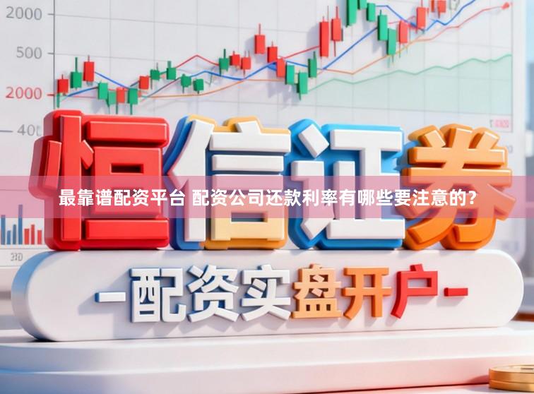 最靠谱配资平台 配资公司还款利率有哪些要注意的？